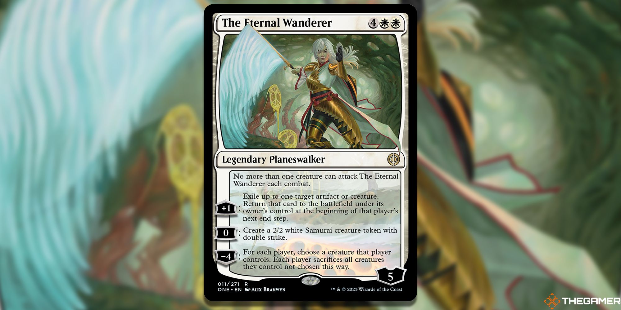 MTG The Eternal Wanderer card