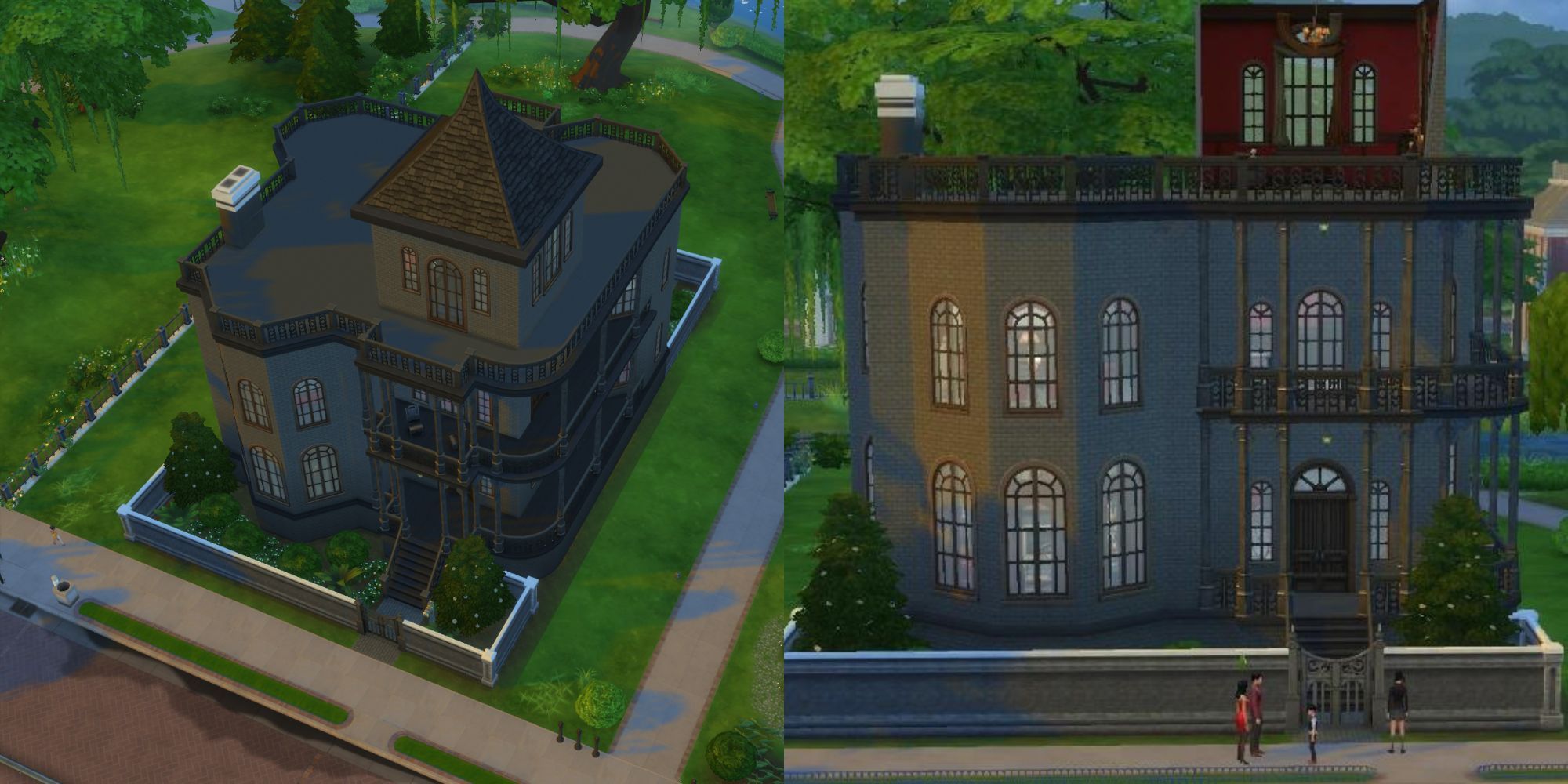 The Goth’s House The Sims