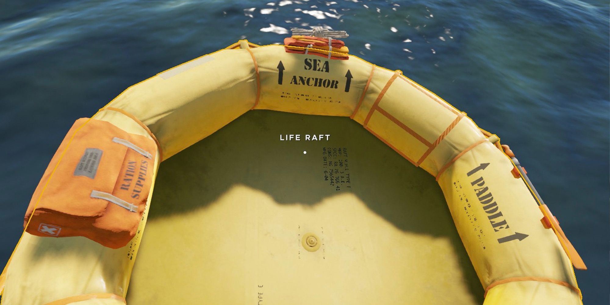 the life raft in stranded deep