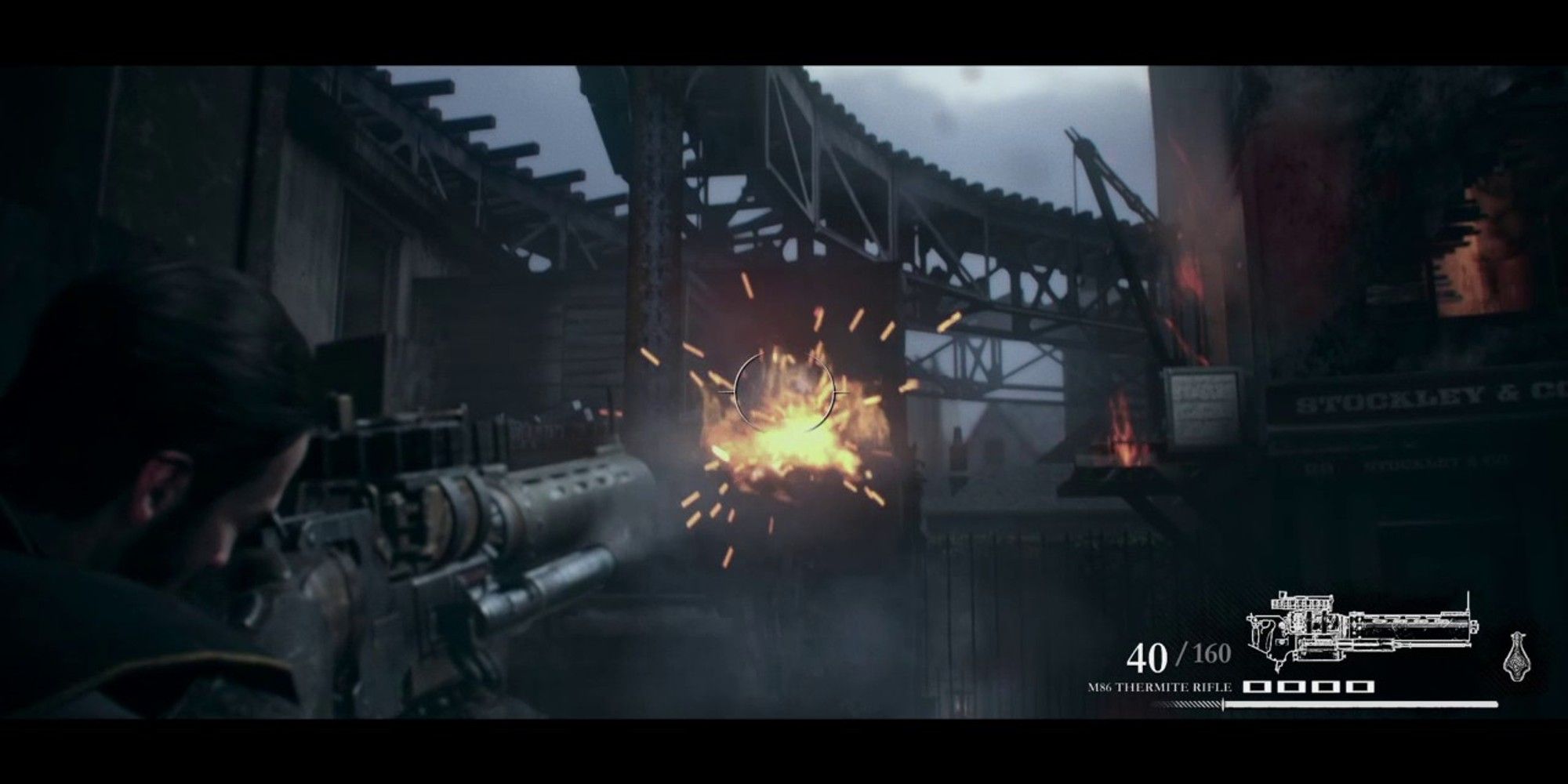 The Order 1886 M86 FL Thermite Rifle gameplay