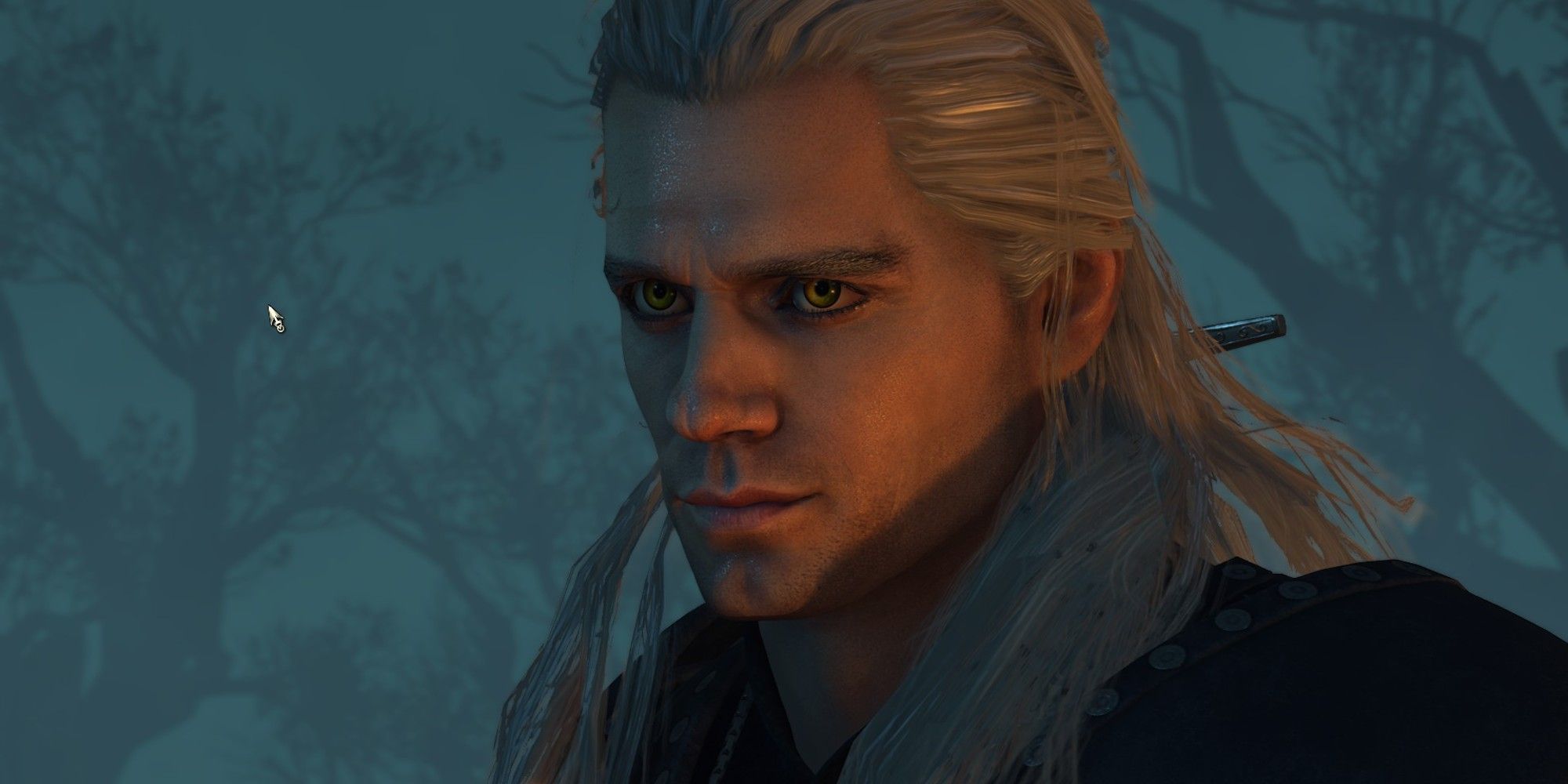 The Witcher 3 Modded Henry Cavill's Face As Geralt Close-Up