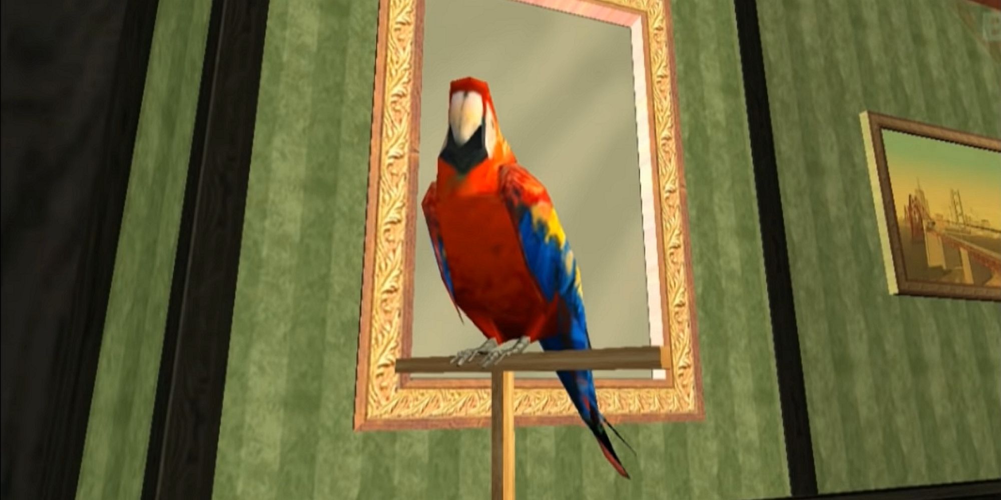 Tony the Parrot in Grand Theft Auto San Andreas