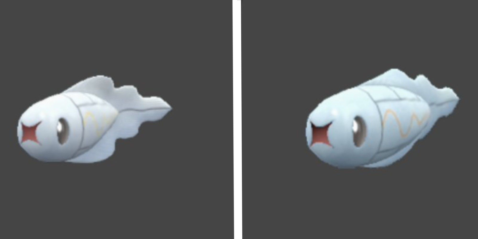 Pokemon: Tynamo And Shiny Tynamo Side by Side rarest shiny pokemon