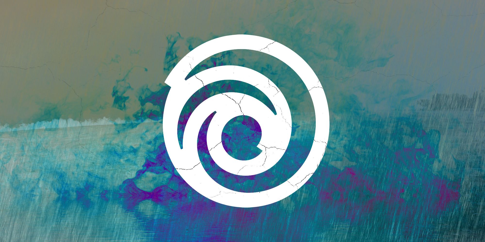 Ubisoft Logo with cracks in it