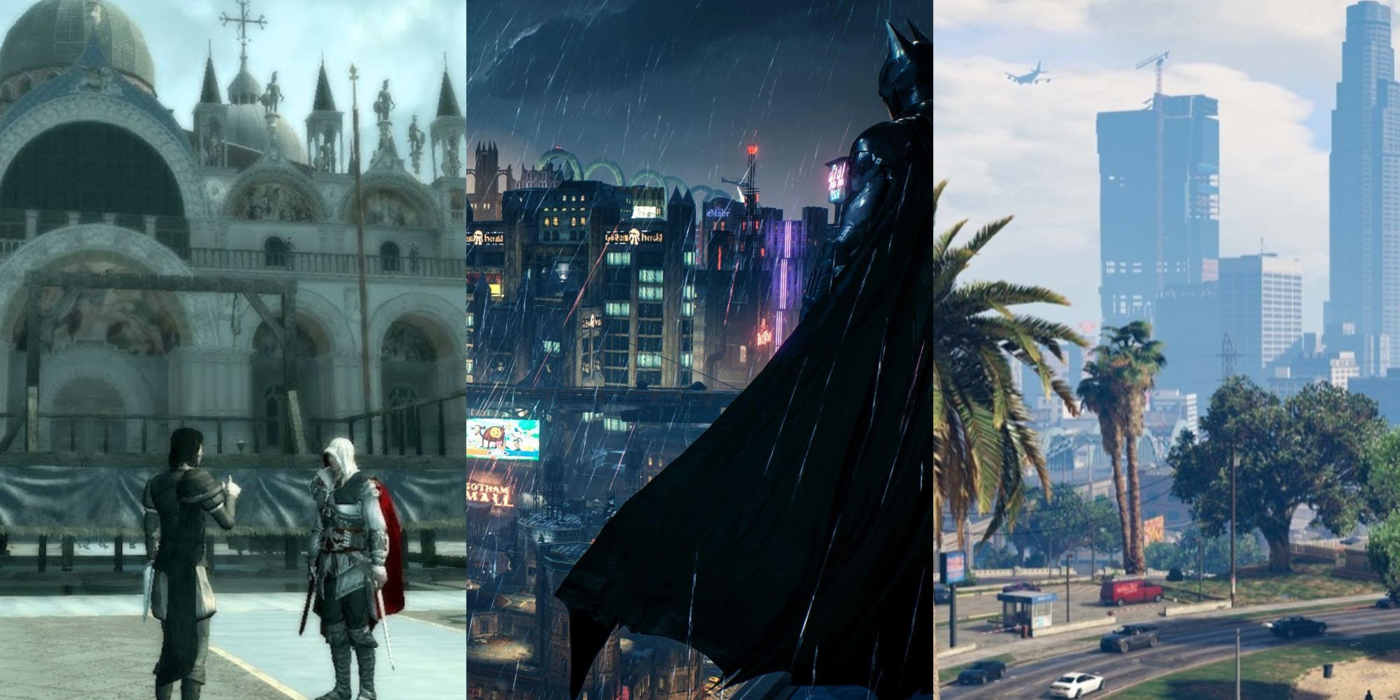 Venice, Gotham City, and Los Santos