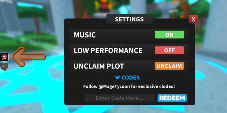 Where To Redeem Codes Mage Tycoon
