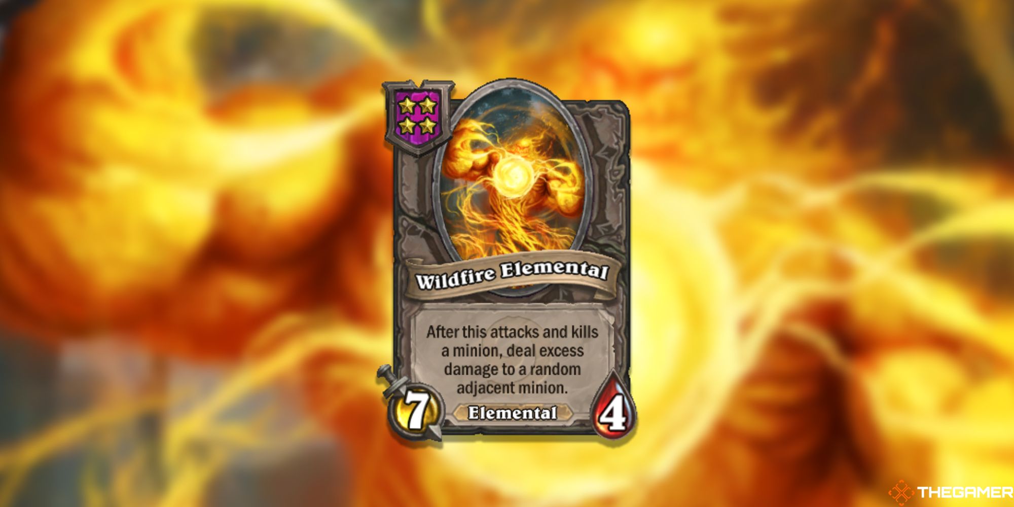 Wildfire Elemental Hearthstone Battlegrounds