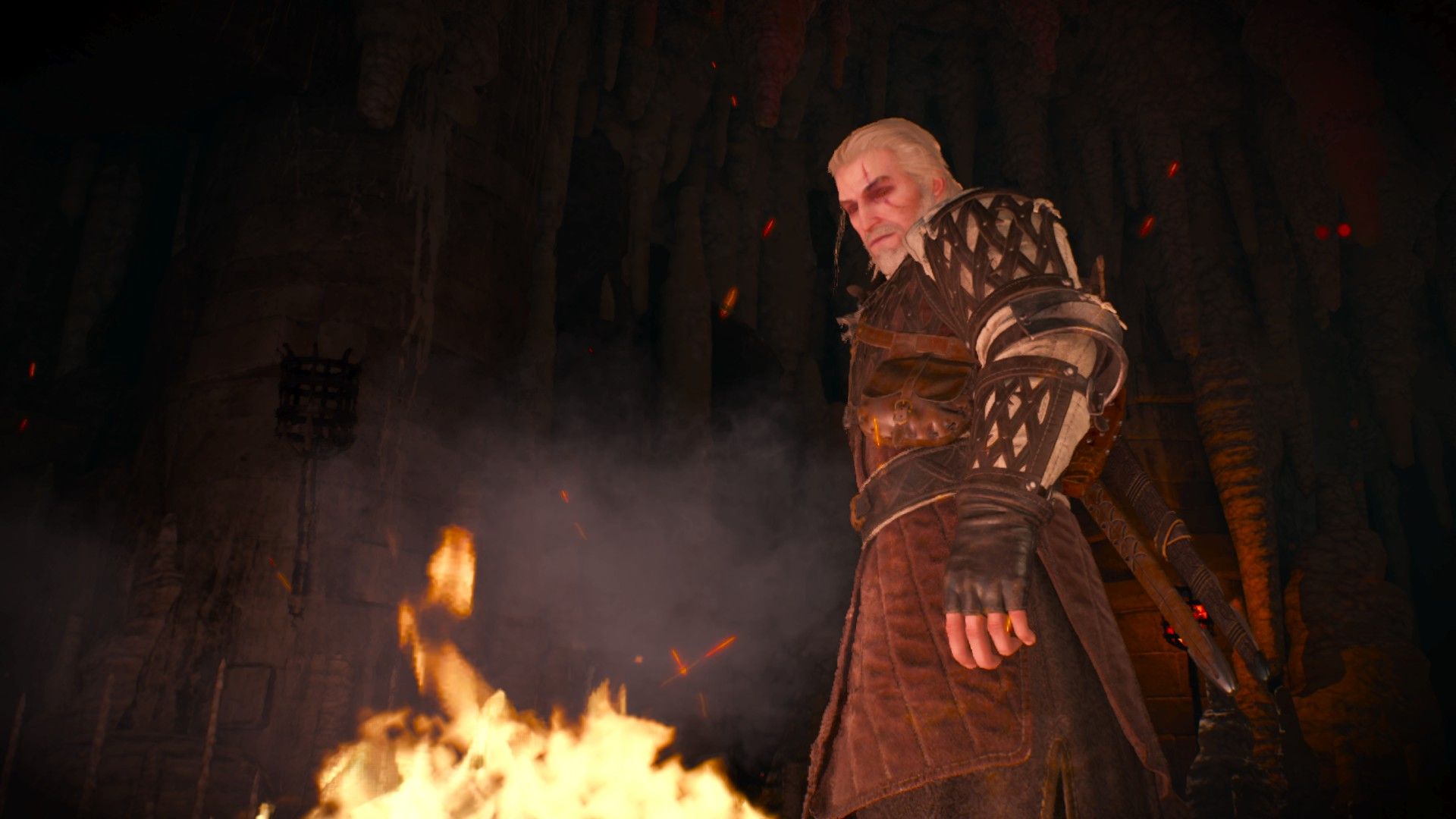 Geralt Burning Reinald In the Eternal Fire's Shadow Endings