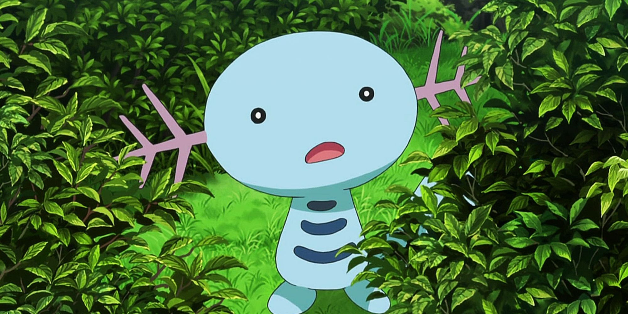 Wooper looking confused in Pokemon Anime