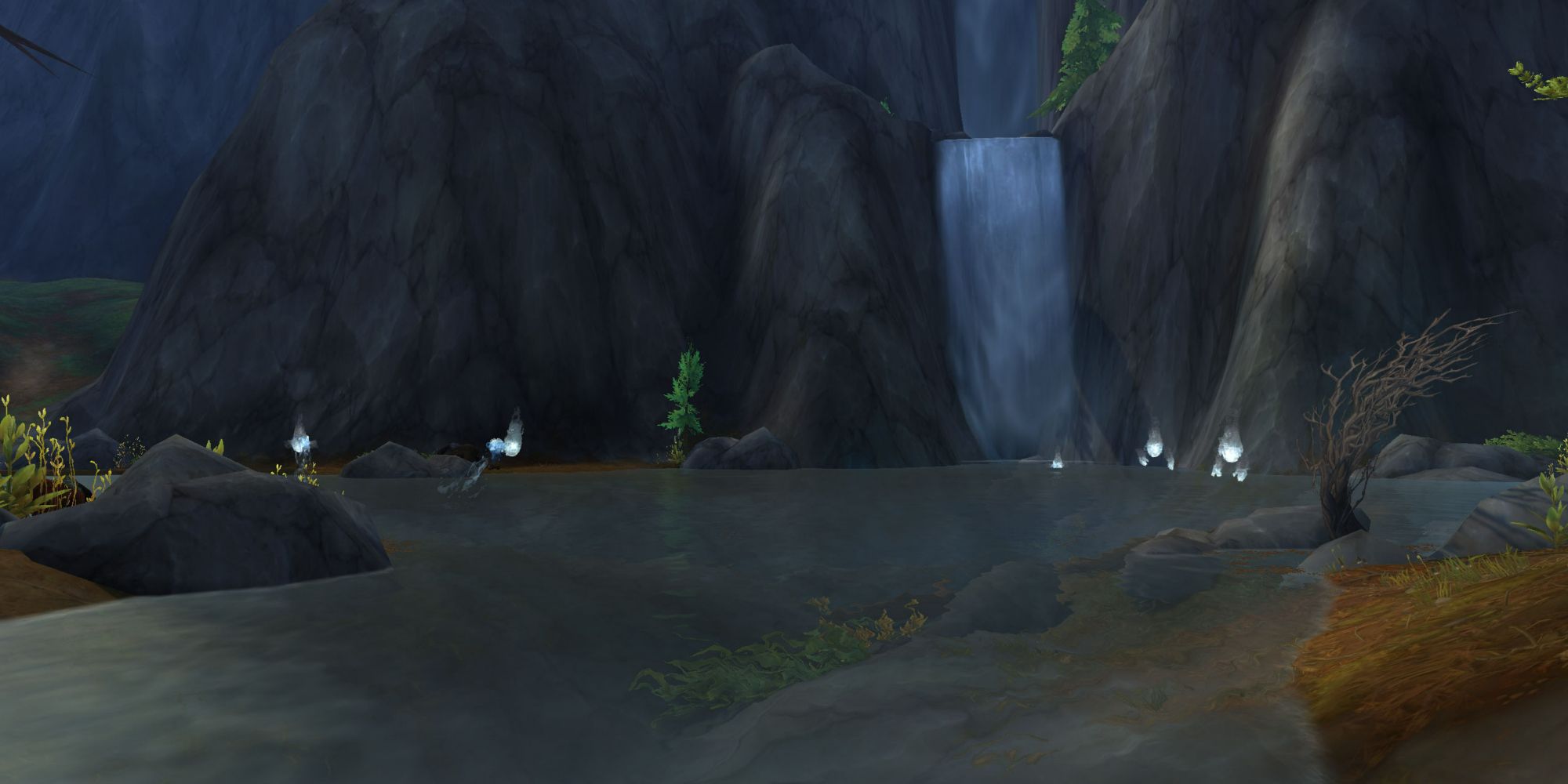 World of Warcraft calming the land quest area