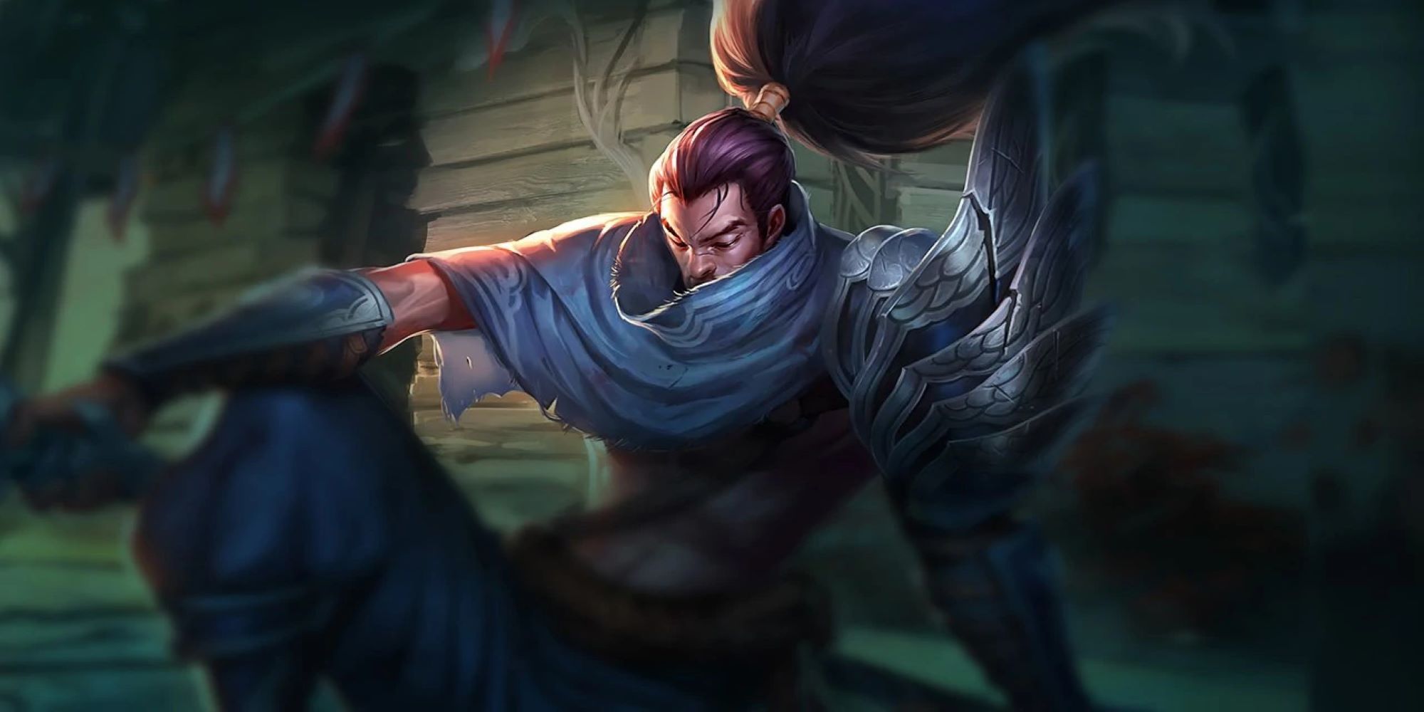 Yasuo sleeping from League of Legends
