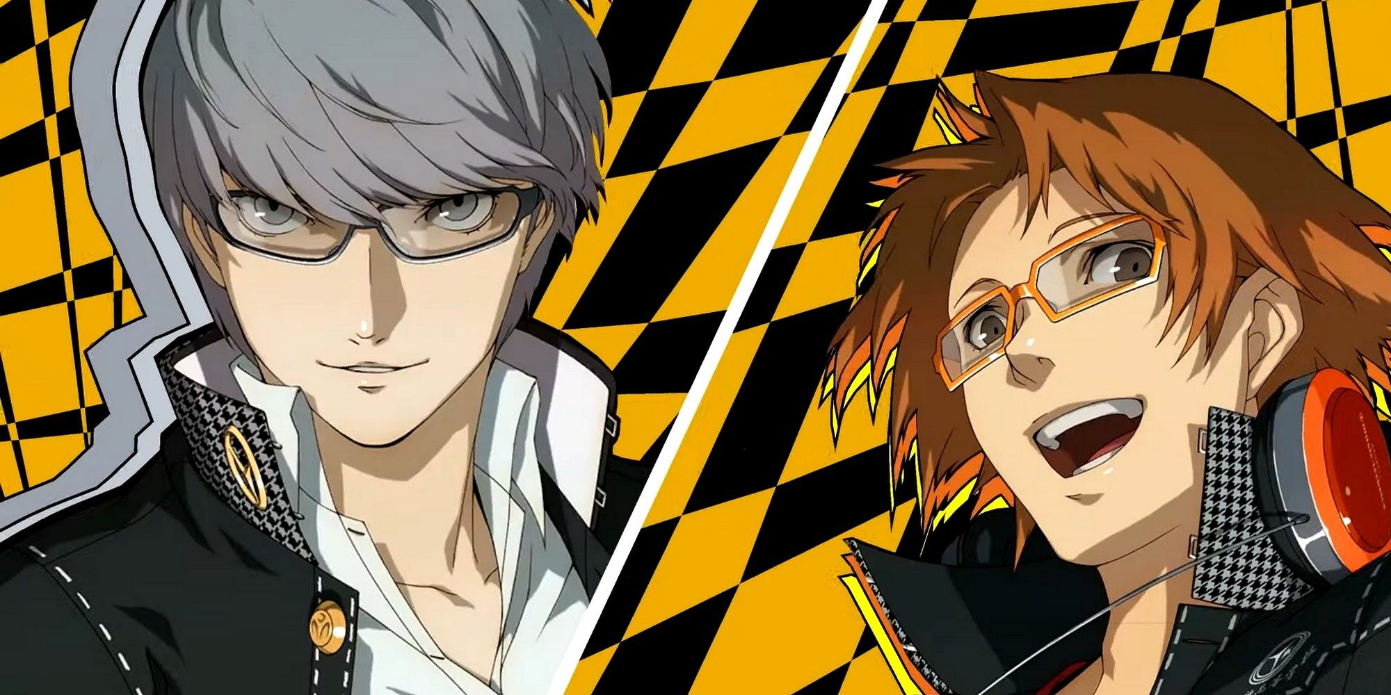 yu and yosuke performing an all-out attack in persona 4 golden