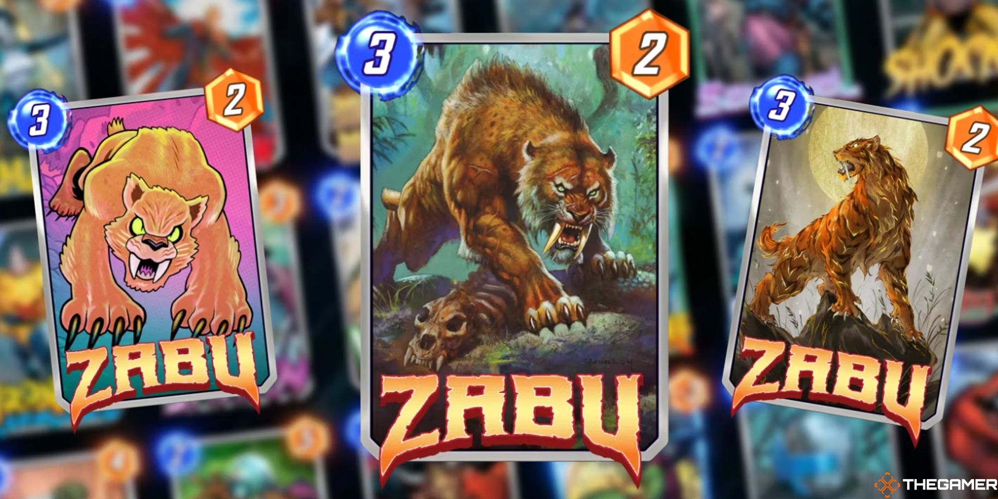 Three variants of Zabu