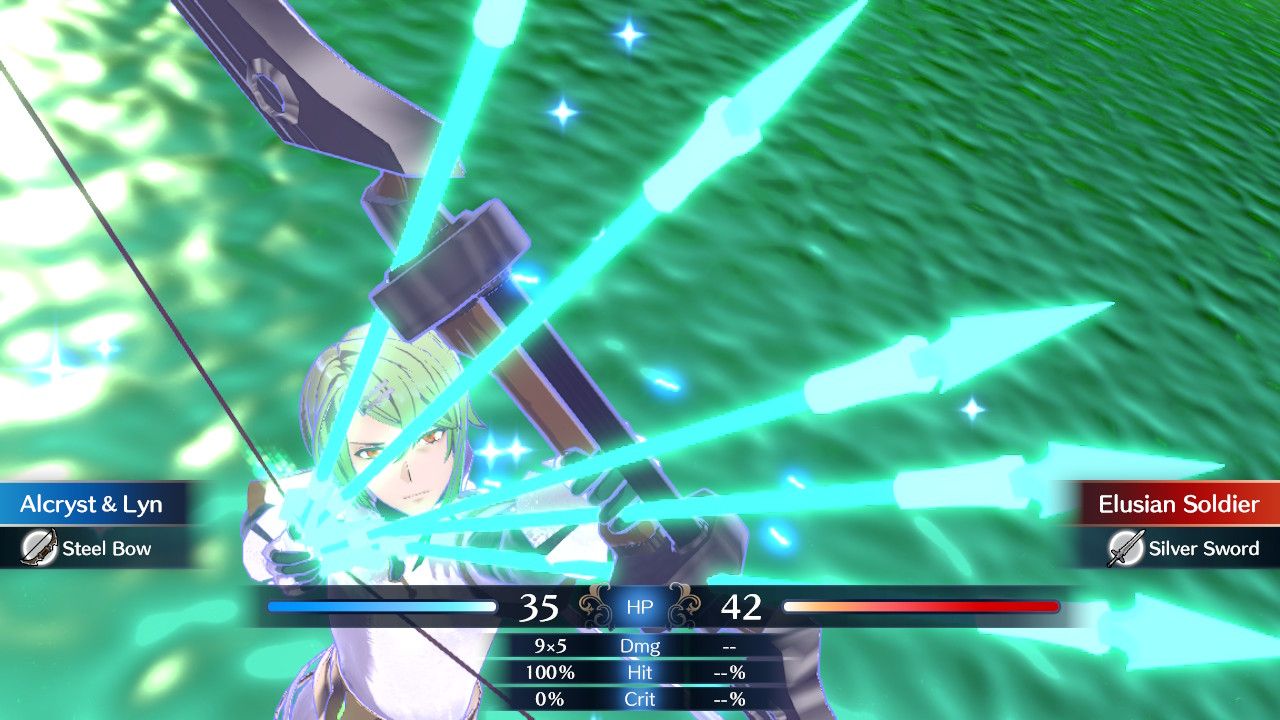 Lyn Alcryst Engaged Using Astra Storm On A Soldier