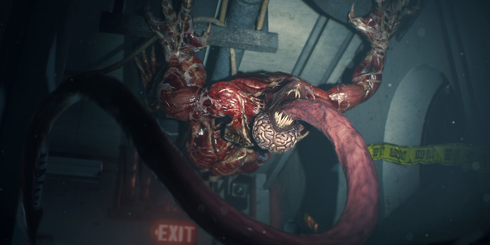 A Licker from Resident Evil 2 Remake