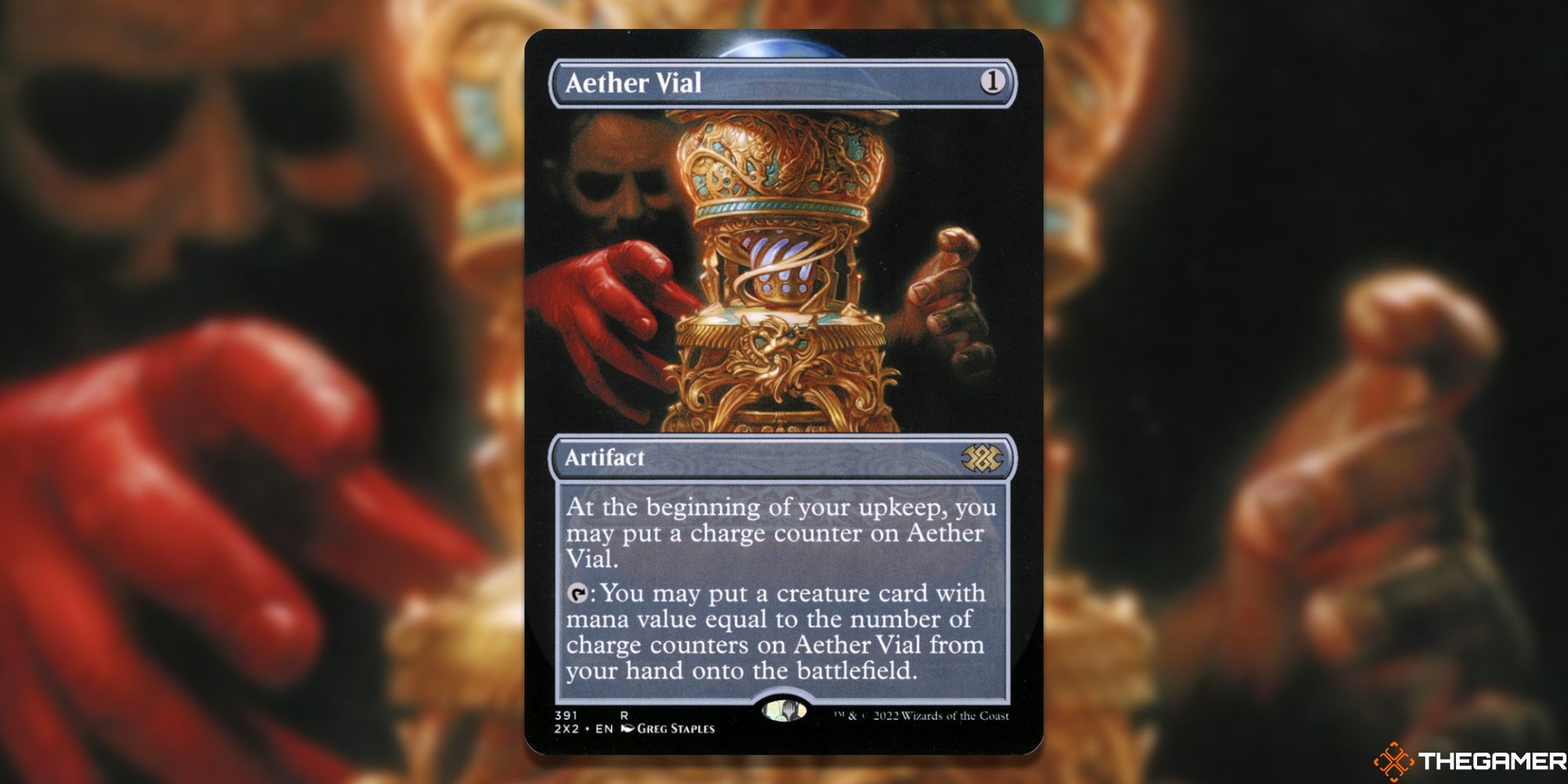 The card Aether Vial from Magic: The Gathering.