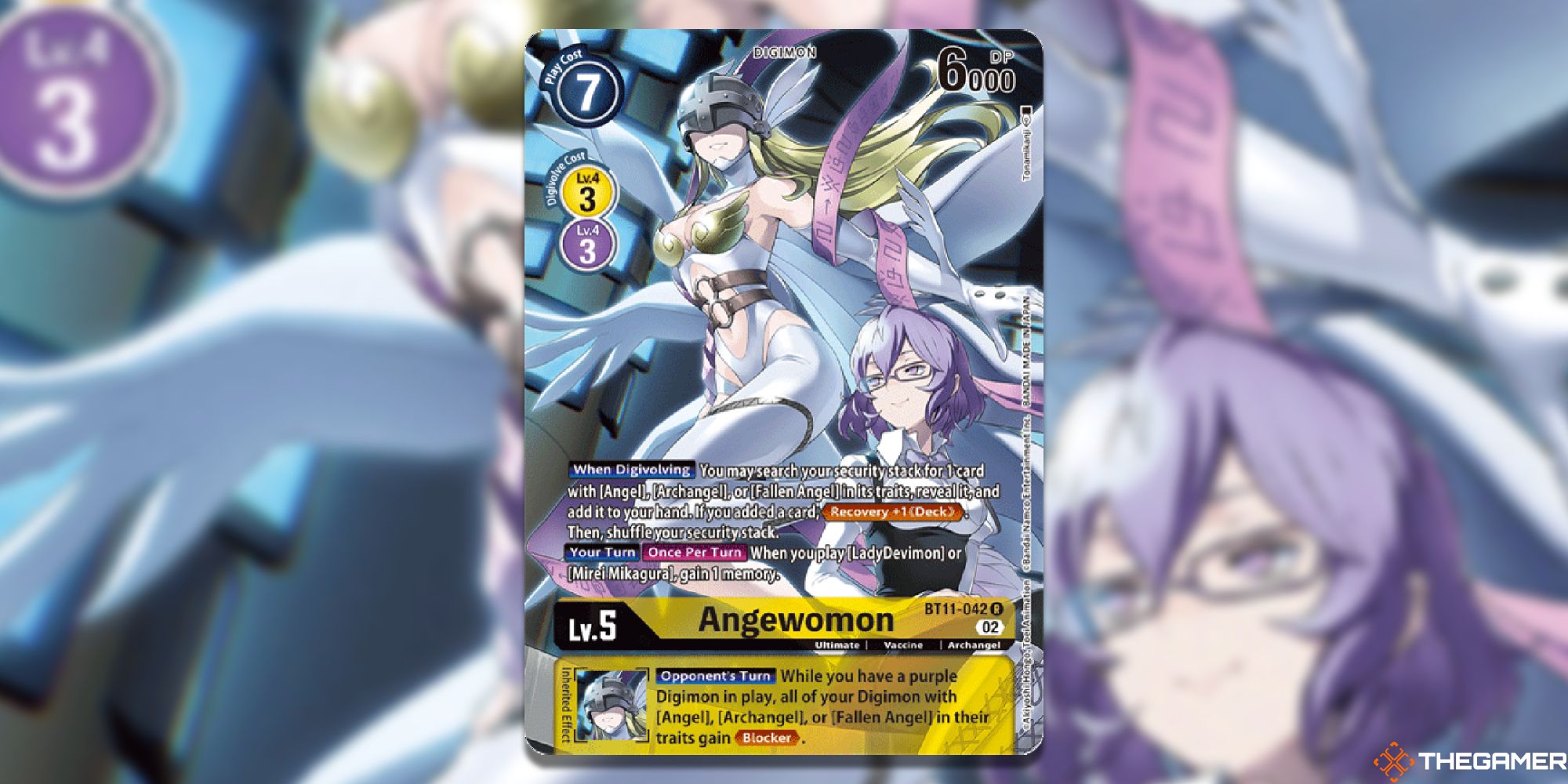 Digimon Card Game - Angewomon (Alternate Art) 2024 - Dimensional Phase (BT11)