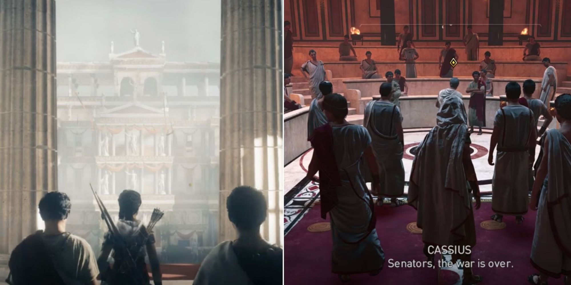 Assassin's Creed Origins Rome - Collage