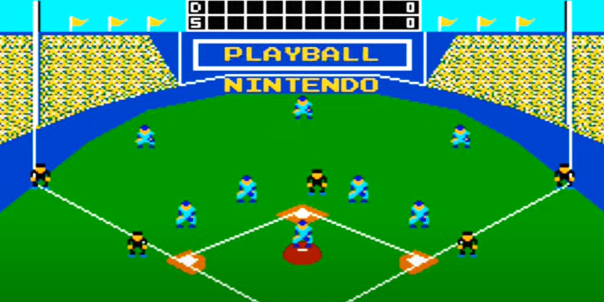 Baseball NES Full Field
