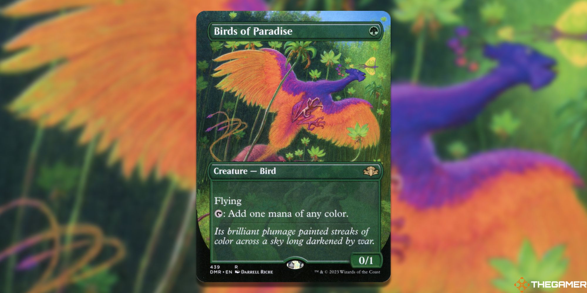 MTG: Birds Of Paradise card