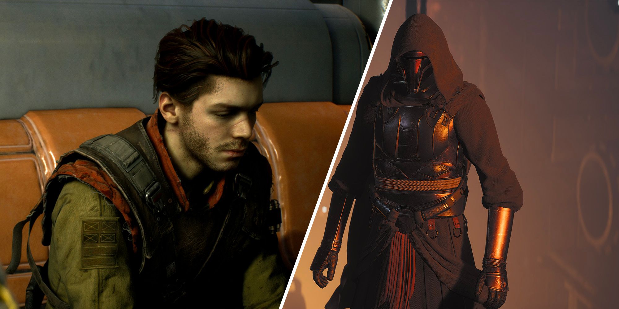 cal and darth revan side by side in star wars jedi fallen order