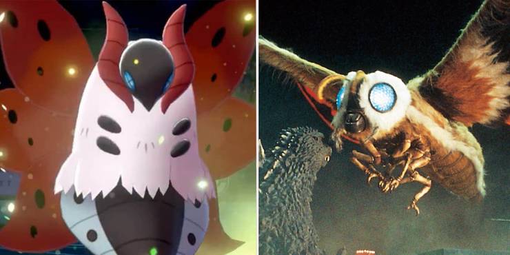 Volcarona And Mothra