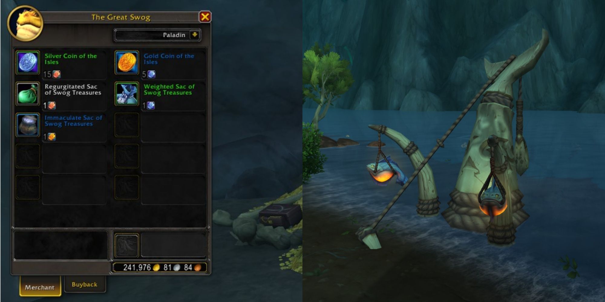 World Of Warcraft Dragonflight Coins Of The Isles Vendor Prices And Lunker Spawn
