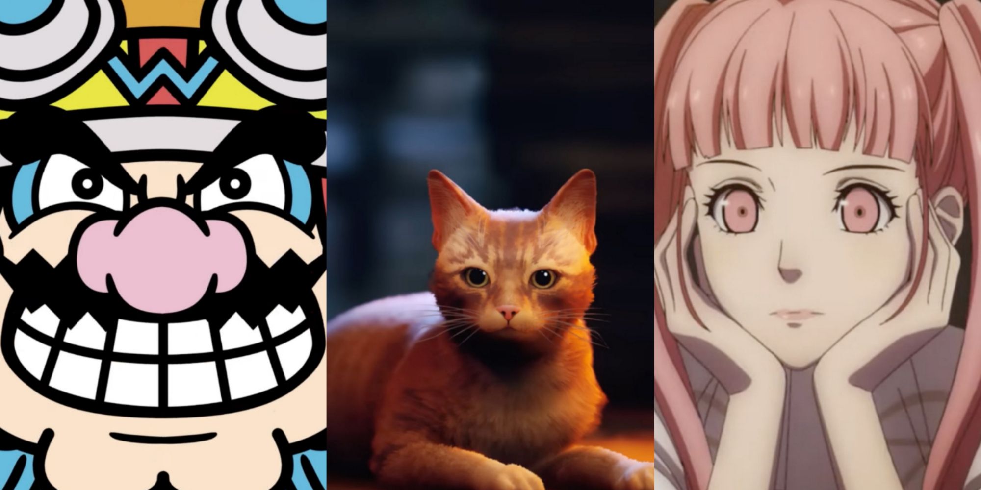 Cover Image for Video Game Characters Who Would Fail At Pizza Delivery Featuring Wario from Warioware, Cat from Stray, and Hilda from Fire Emblem Three Houses