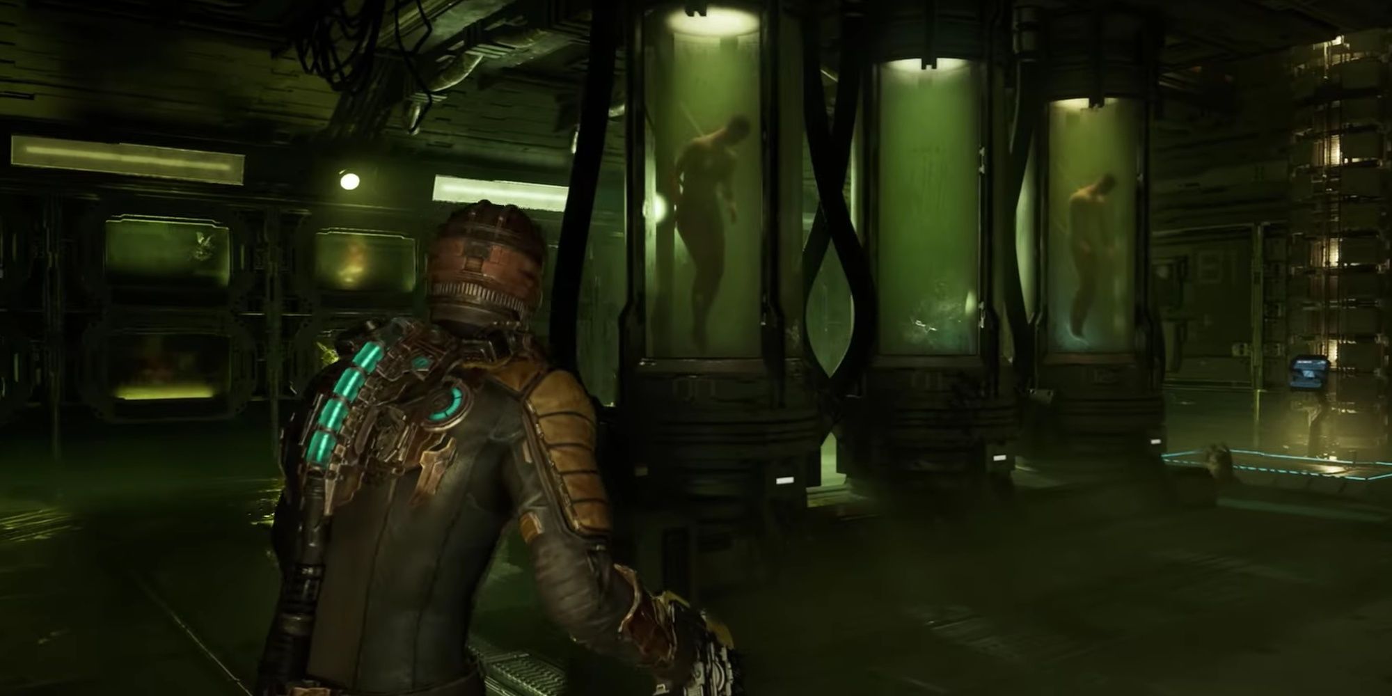 Dead Space: Humans Floating In Medical Pods