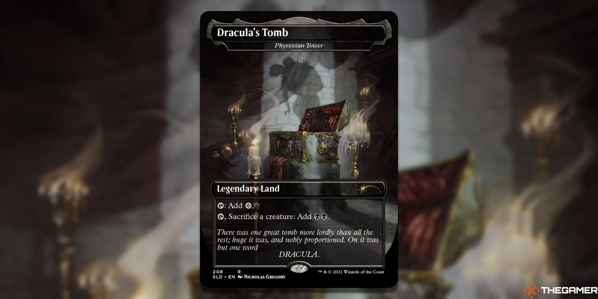 MTG: Dracula's Tomb (Phyrexian Tower) card