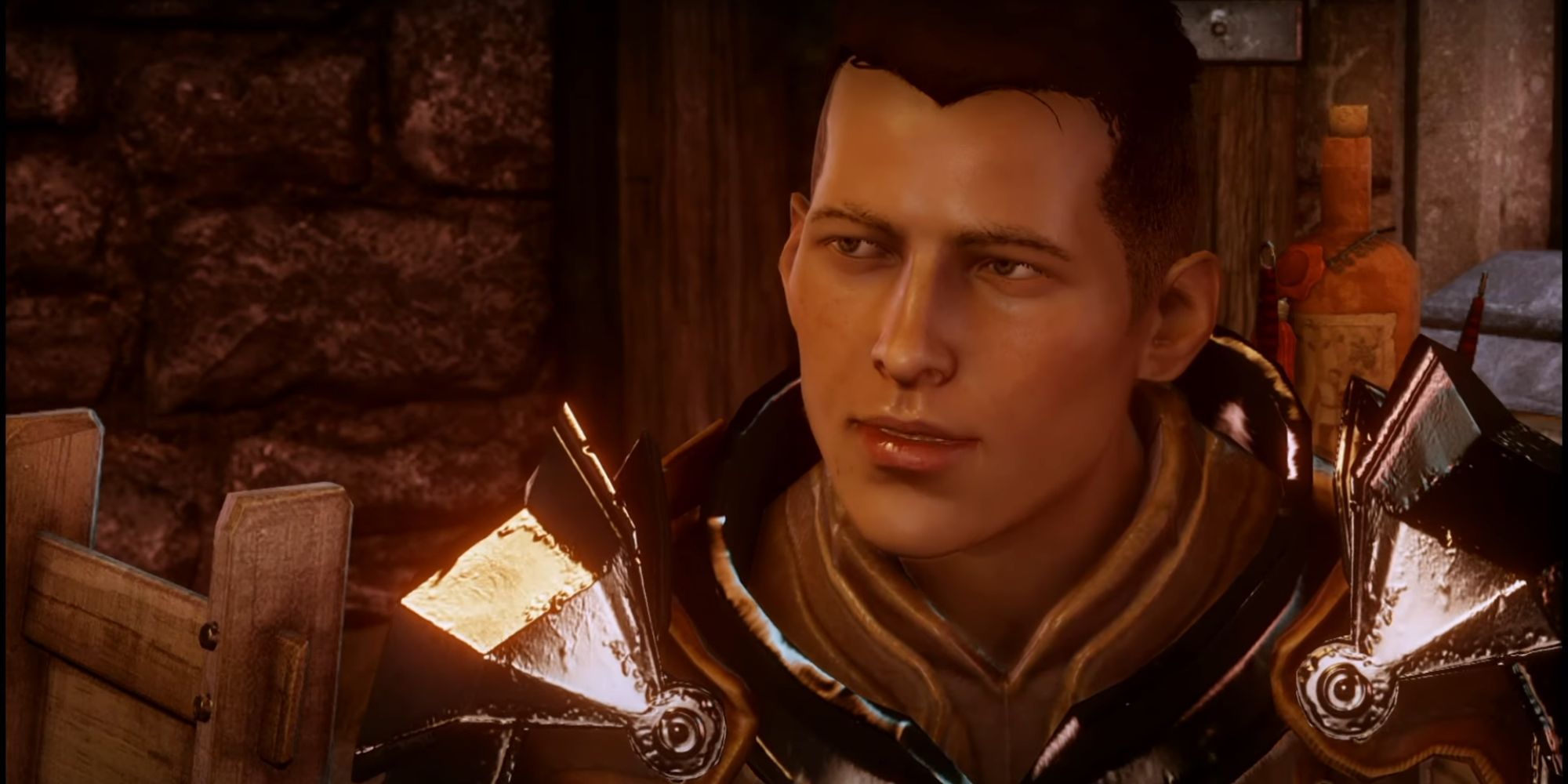 Krem talking in Dragon Age: Inquisition.