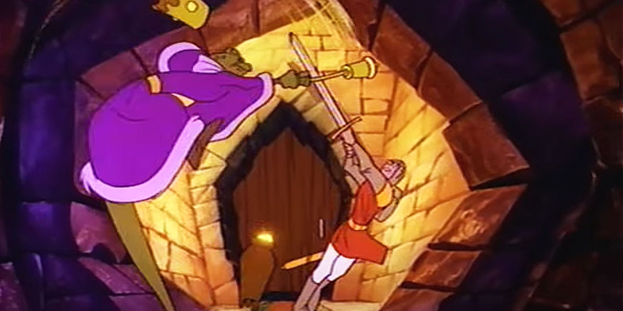 Dragons Lair Fighting Frog King