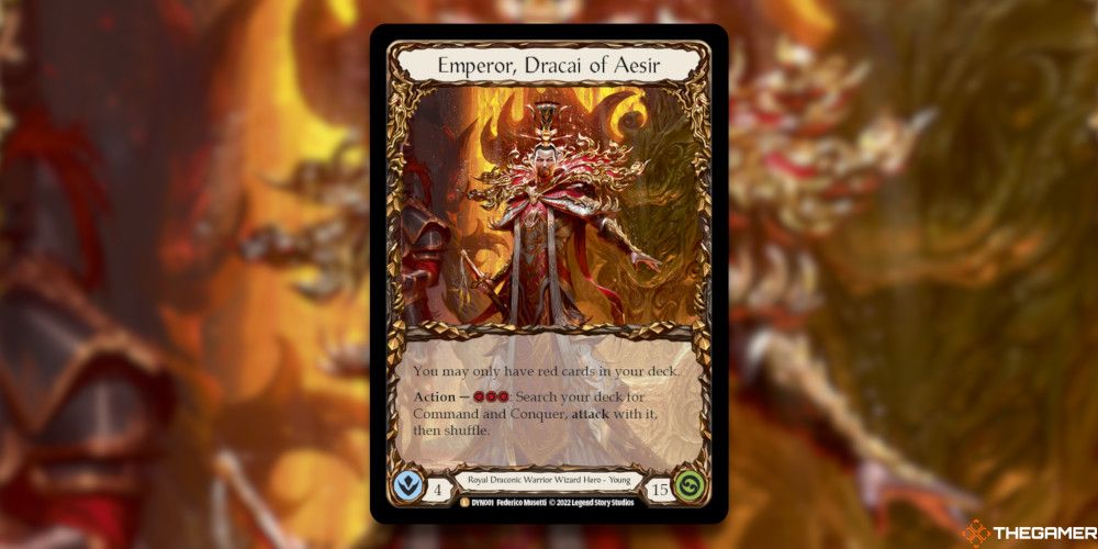 Emperor, Dracai of Aesir (Marvel) TCG Format