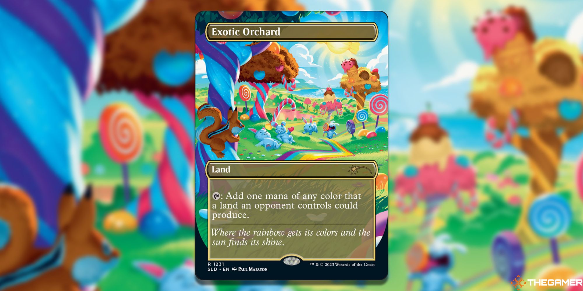 MTG: Exotic Orchard card
