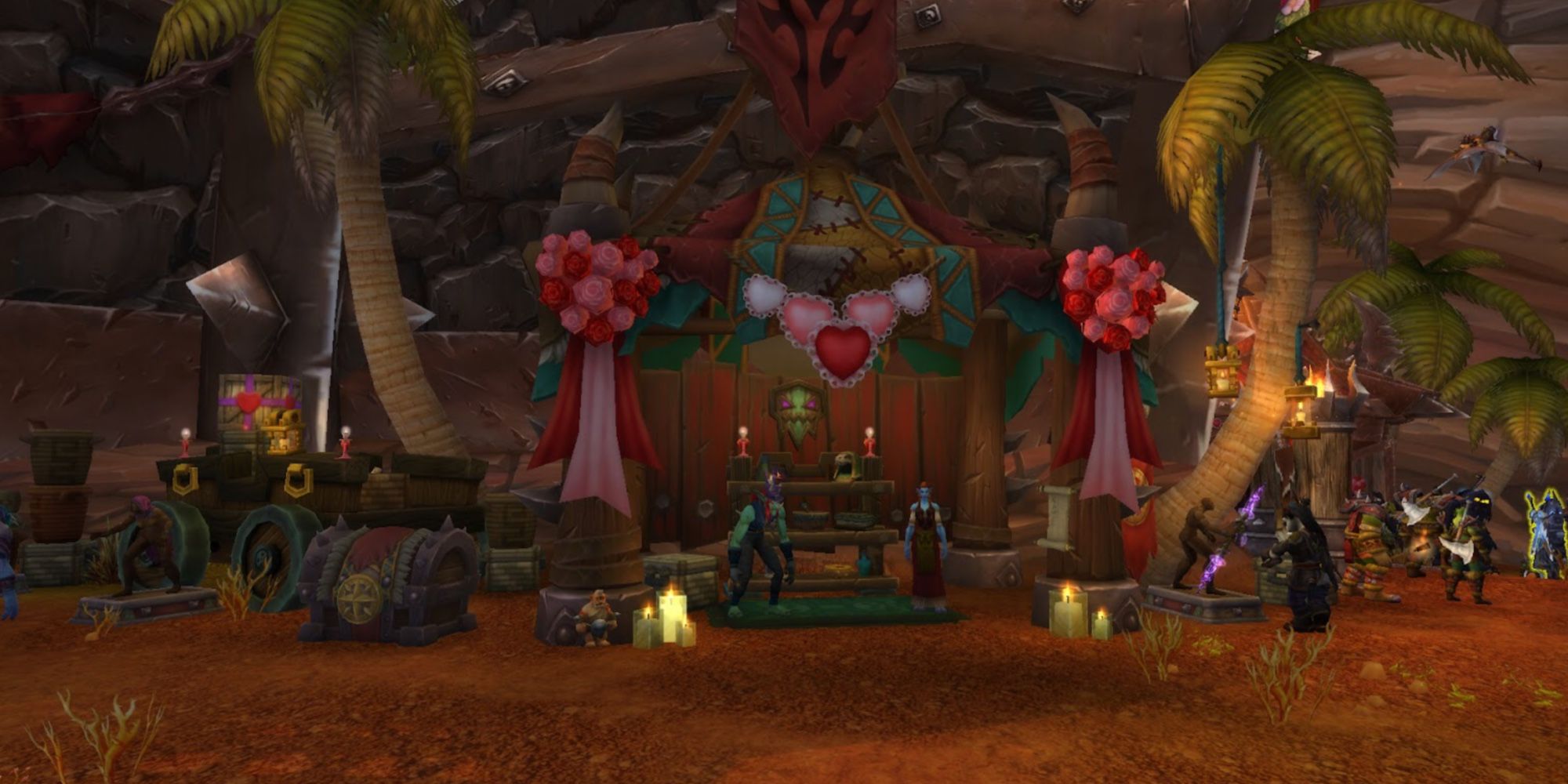 Horde Trading Post With Heart Decor