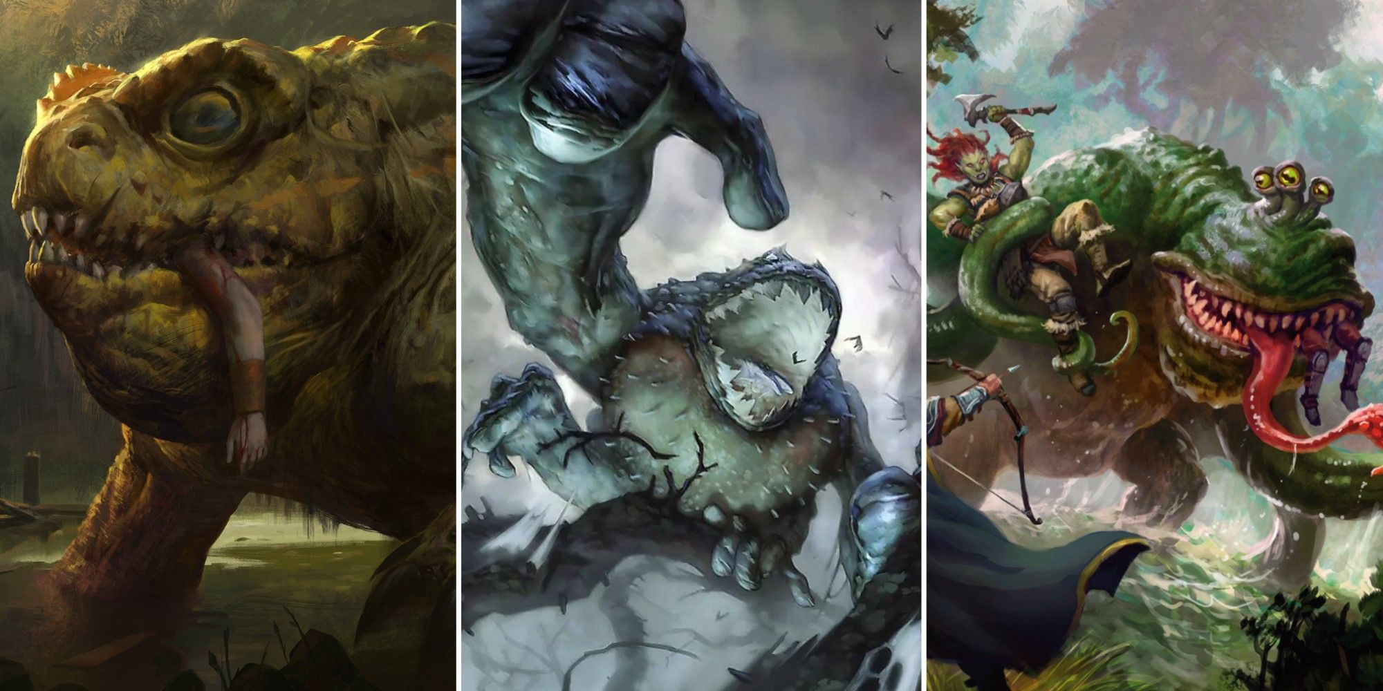 هیولای Gitrog، Urgg، و Froghemoth MTG