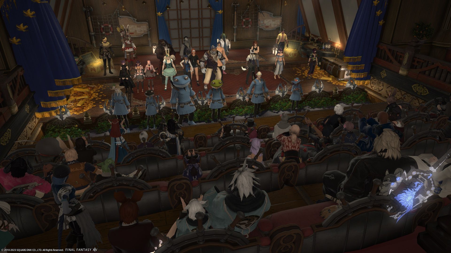 Final Fantasy 14 - the end of Esprit&rsquo;s FishFest show
