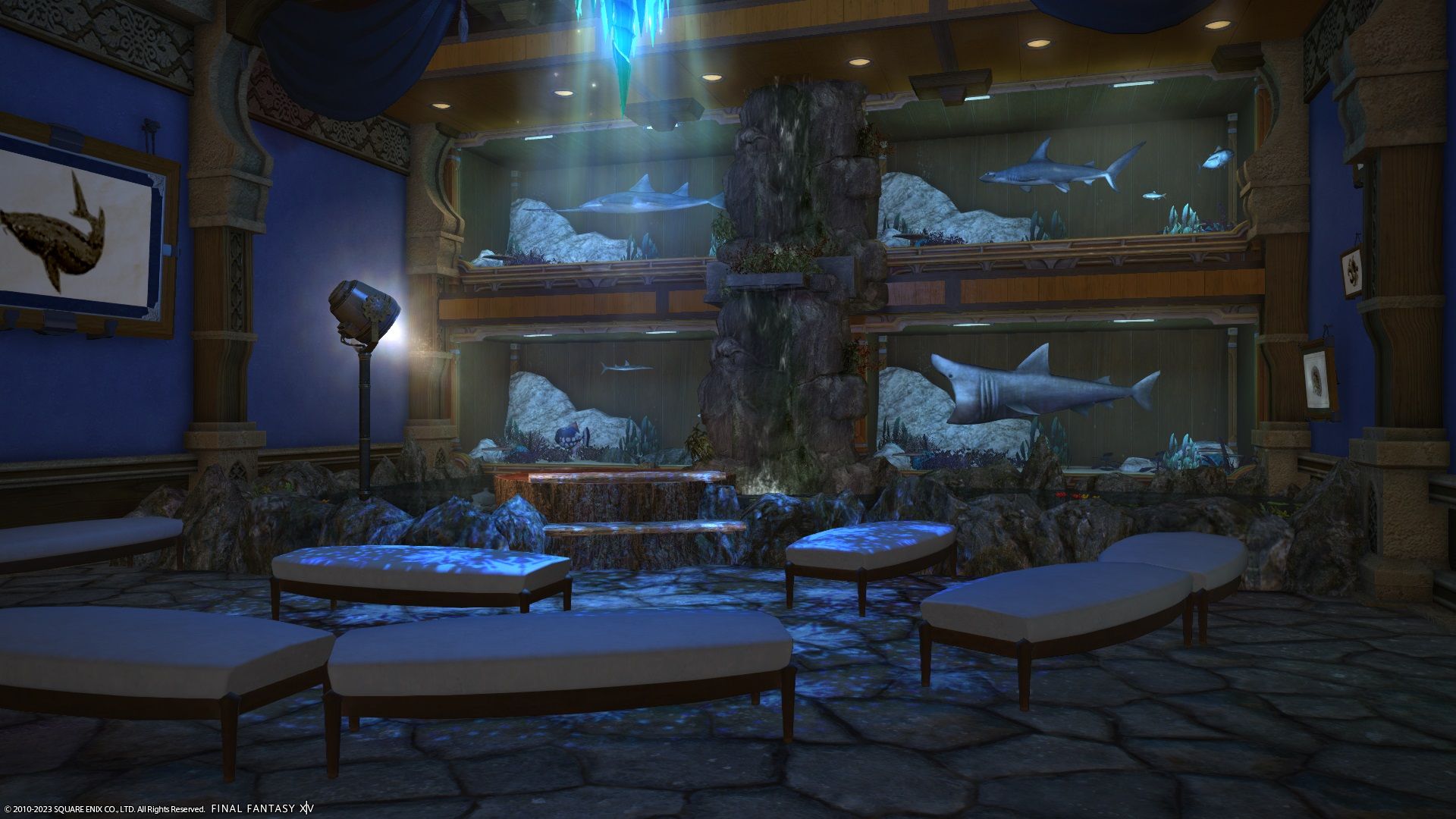 Final Fantasy 14 - The Ocean Conservation House at FishFest