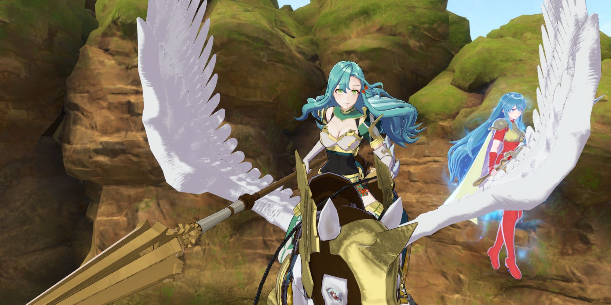 Fire Emblem Engage - Chloe and Eirika in battle