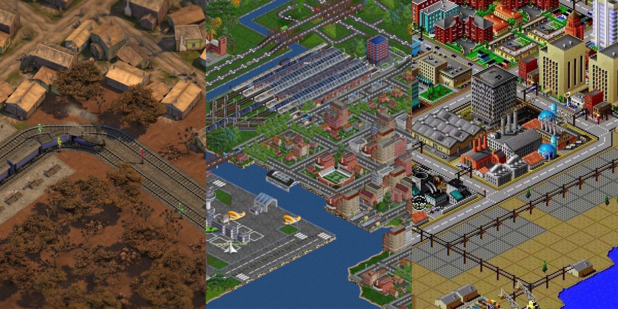 Games like Cities Skylines - Sweet Transit, Sim City 2000, Transport Tycoon