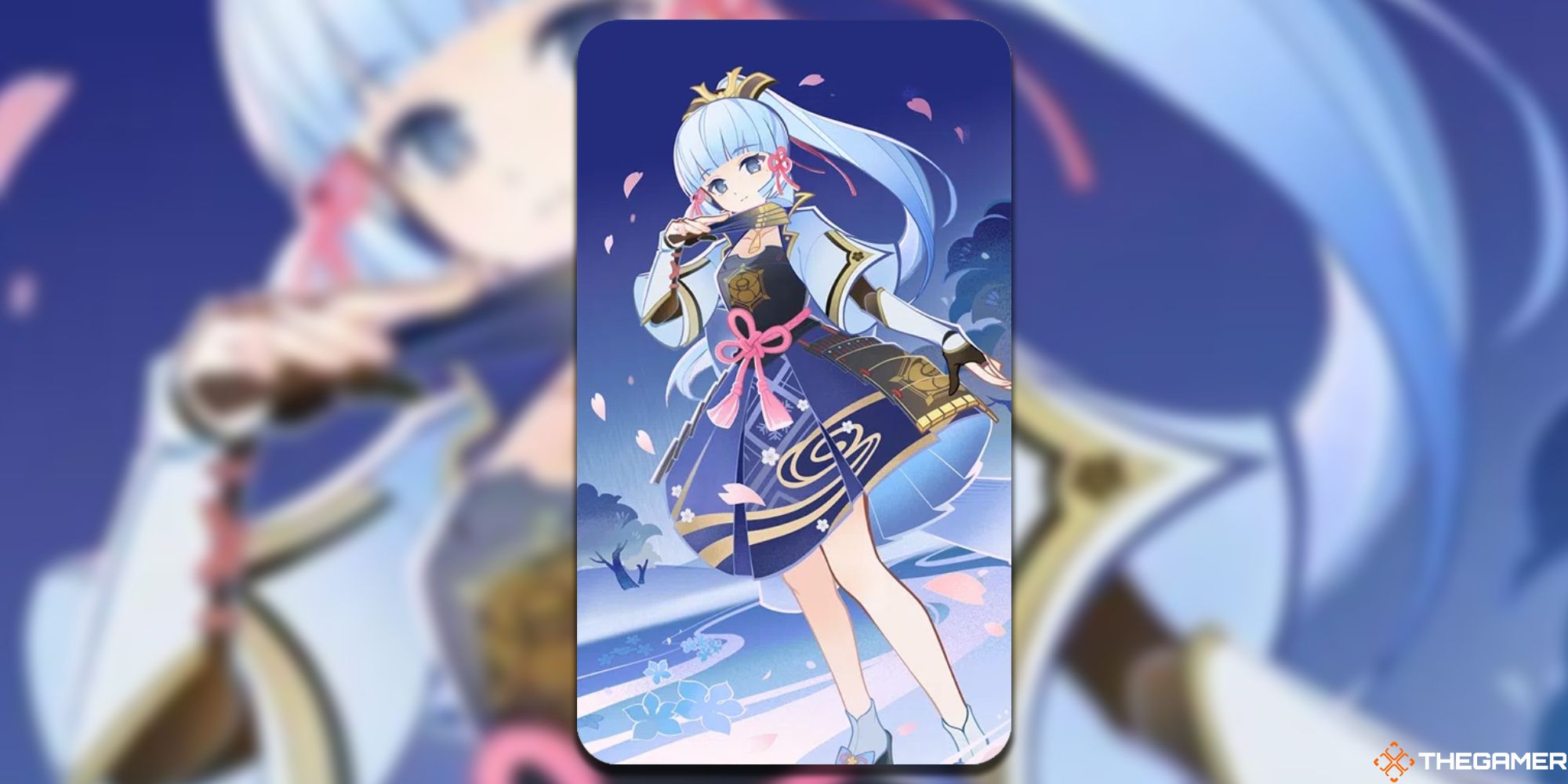 Genshin Invokation Card Ayaka