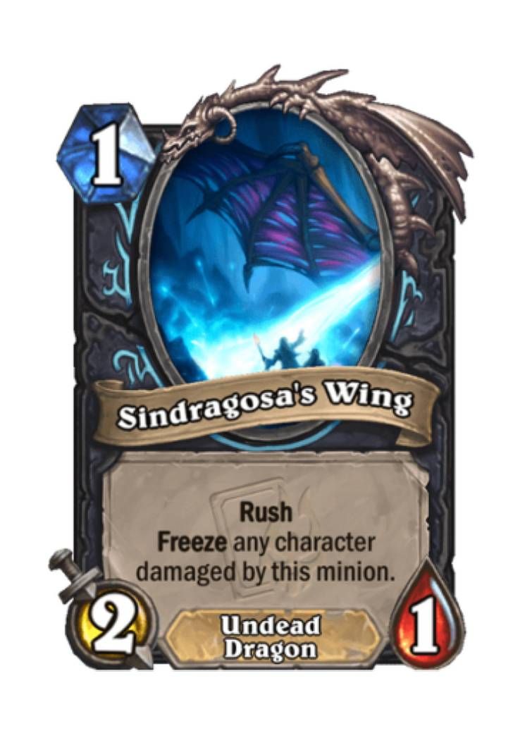 Sindragosa's Wing Colossal Card
