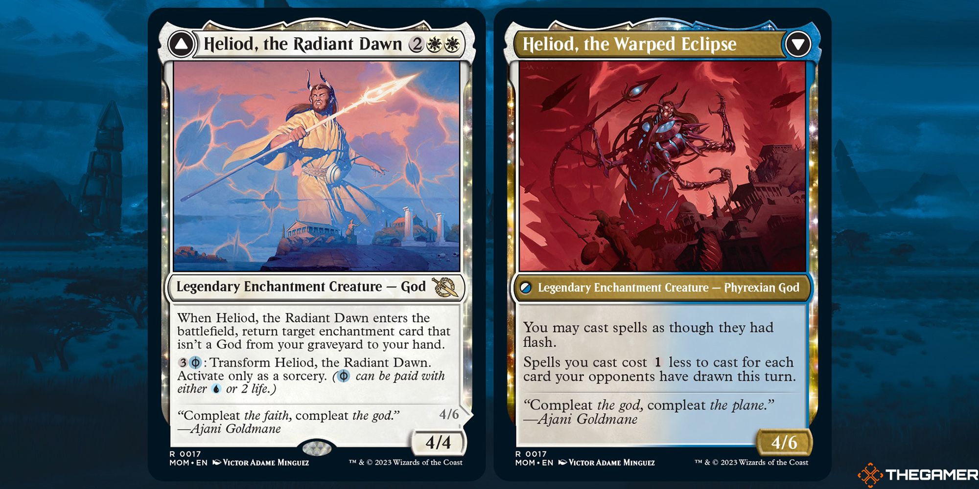 Heliod, the Radiant Dawn double-sided card