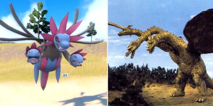Hydreigon And King Ghidorah