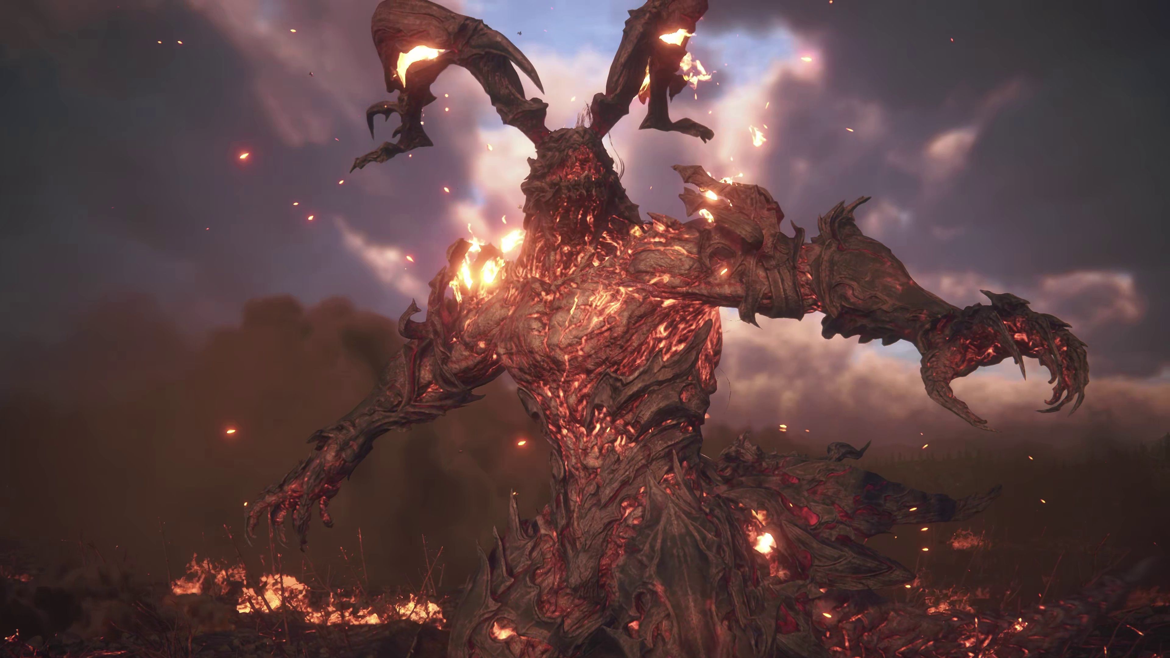 Ifrit in Final Fantasy 16.