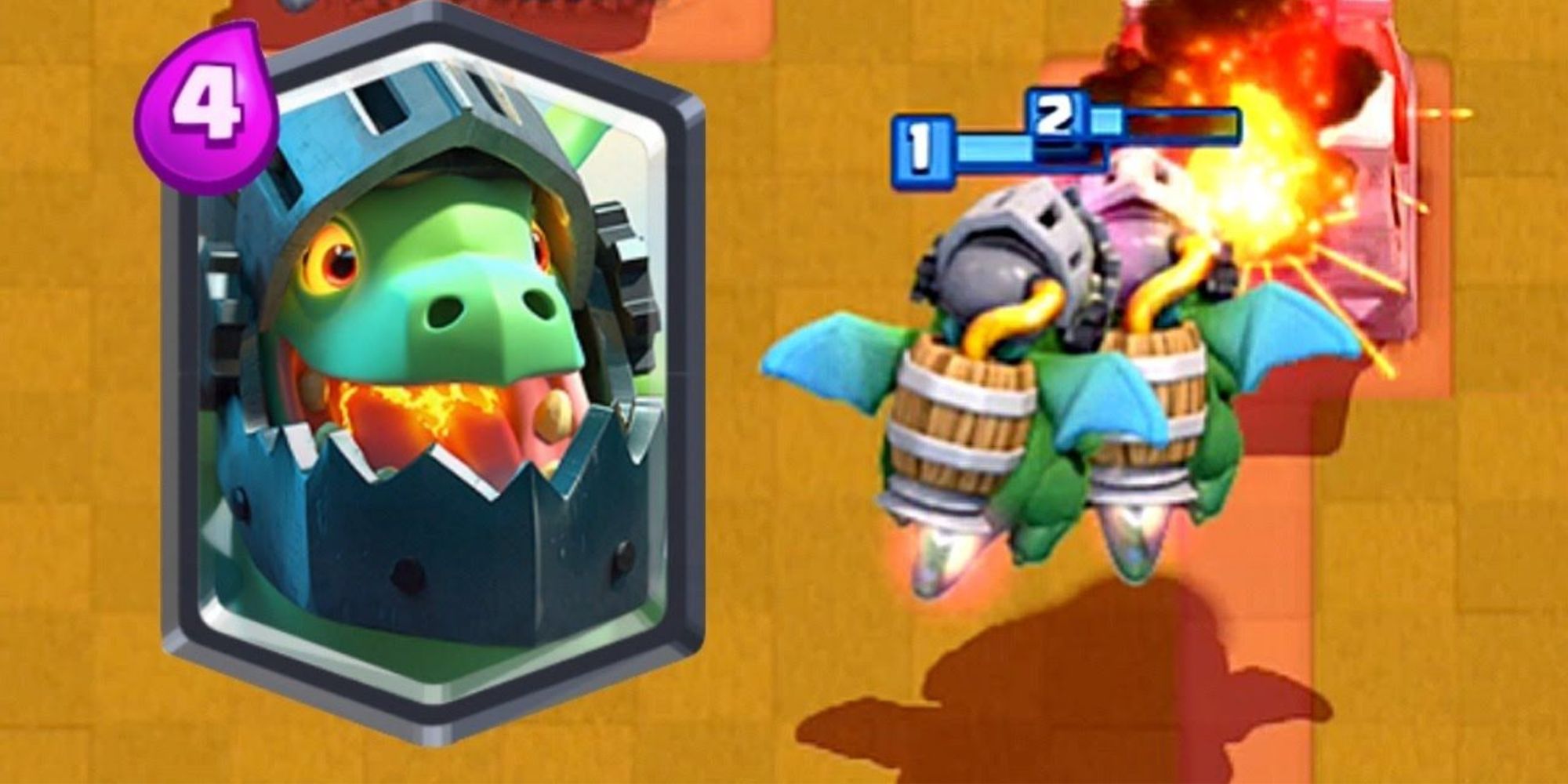 Inferno Card from Clash Royale
