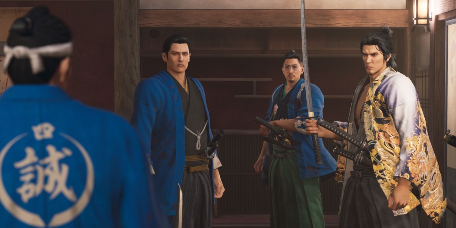 Ryoma and the Shinsengumi Captains prepare to execute a traitor.