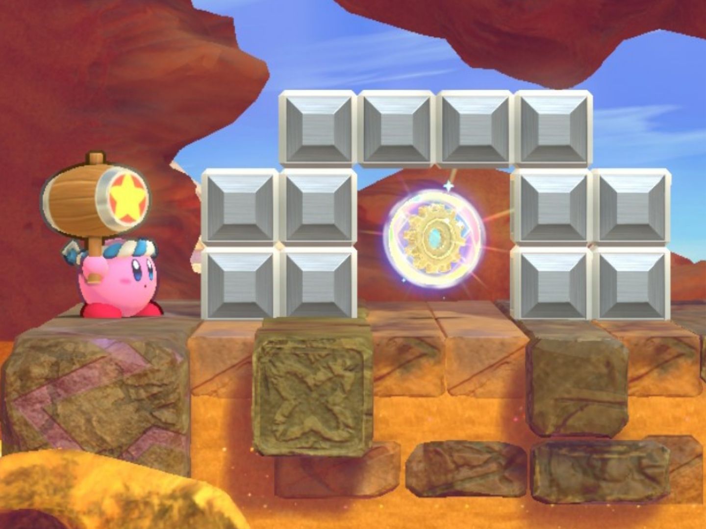 Kirby Raisin Ruins Stage One Last Energy Sphere