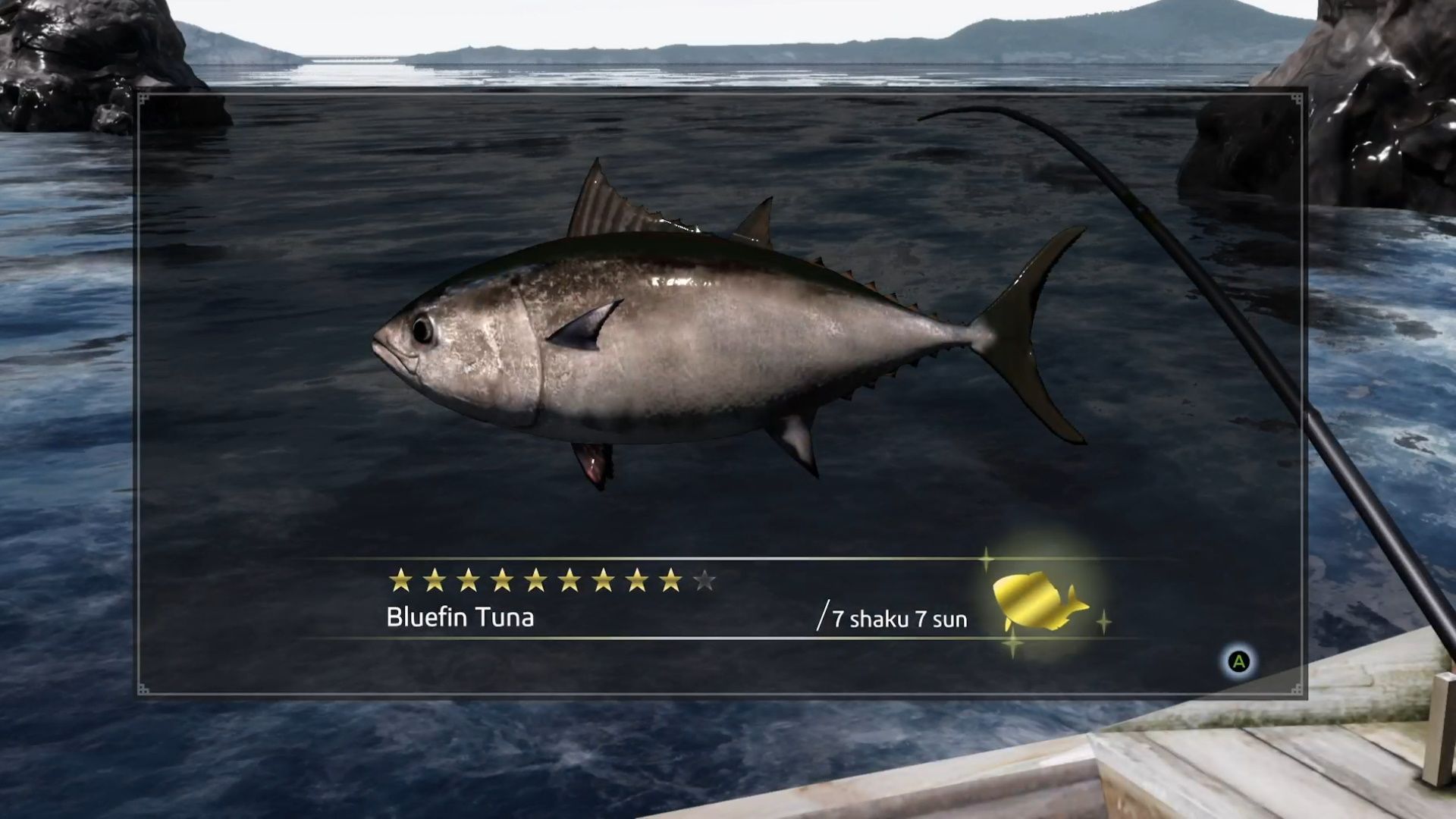 Like A Dragon Ishin, Catching the Giant Bluefin Tuna