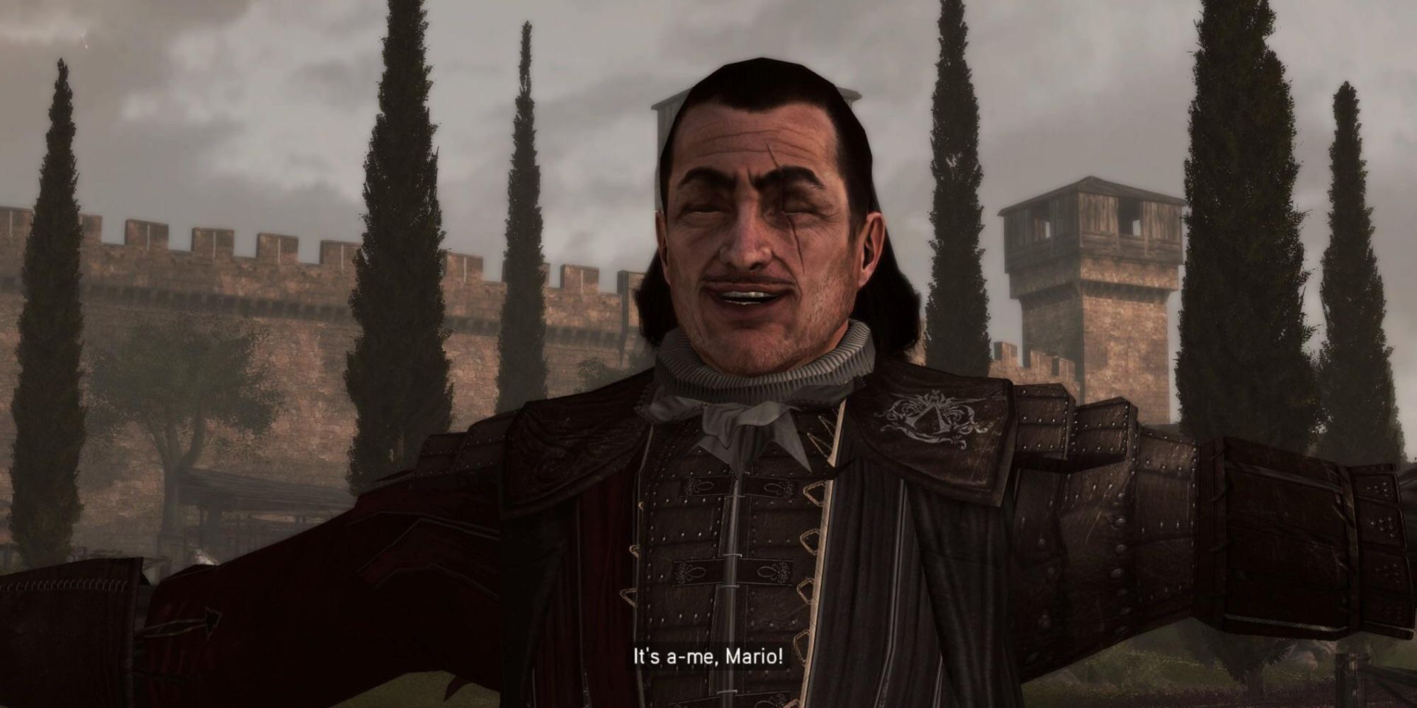 Uncle Mario's introduction in Assassin's Creed 2